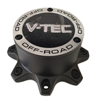 V-TEC Wheels C394MB-8VT Black Wheel Center Cap