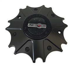 Vision Wheels C3992MB Black Wheel Center Cap