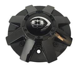 Vision Wheels C420GB Black Wheel Center Cap