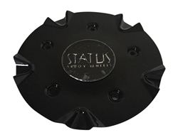 Status Wheels C515304CAP-S802 Black Wheel Center Cap