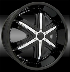 Massiv Wheels 906 Black Center Cap CAPM-209