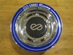 Enkei Racing CDR-9 RS6 RS5 Chrome Blue or Purple Ring Snap In Center Cap CC-074