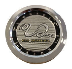 U2 Chrome Wheel RIm Snap In Center Cap CCVE65-1P