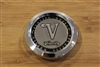 Velocity Chrome Wheel Rim Snap In Center Cap CCVE65-1P