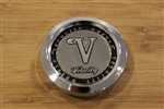 Velocity Chrome Wheel Rim Snap In Center Cap CCVE65-1P