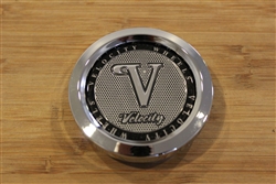 Velocity Chrome Wheel Rim Snap In Center Cap CCVE65-1P