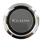 Elure Wheels CCVE70-1P Chrome Wheel Snap In Center Cap