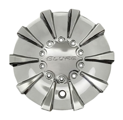 Elure Wheels CS337-D1P SJ708-21 Chrome Wheel Center Cap