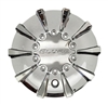 Elure Wheels CS337-D2P SJ712-04 Chrome Wheel Center Cap