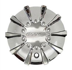 Elure Wheels CS337-D2P SJ712-04 Chrome Wheel Center Cap