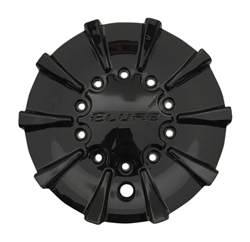 Elure Wheels CS337-D2P SJ712-04 Black Wheel Center Cap