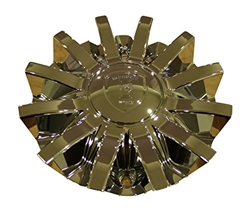 Borghini Wheels Chrome Wheel Rim Center Cap CS420-E6P