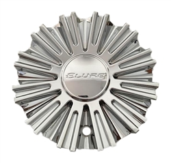Elure Wheels CSB18-A1P SJ128-13 Chrome Wheel Center Cap