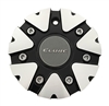 Elure Wheels CSB20-A2A Black and Machined Wheel Center Cap