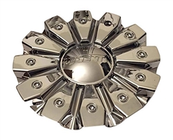 Dcenti Wheels CSDW8-1P CCDW1-2P SJ129-10 All Chrome Logo Center Cap