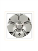 Elure Wheels CSH4S-A1P Chrome Center Cap Also Fits Hoyo CSH4S-1P