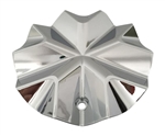 Phino Wheels PW98 CSPW98-1P Chrome Wheel Center Cap