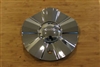 Panther Chrome Wheel Rim Center Cap EMR 293-CAP 20x9 22x9.5 PCW-21