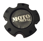 Moto Metal Wheels MO909B5127S3 HE835-B5127 Satin Black 5 Lug Center Cap