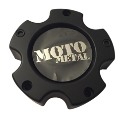 Moto Metal Wheels MO909B5127S3 HE835-B5127 Satin Black 5 Lug Center Cap