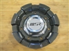 MSR 105 Gunmetal / Black Logo Wheel Rim Center Cap