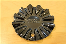 Milanni 450 Baron Black Chrome Wheel Rim Center Cap Dia. 6"