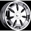 Milanni Paralyzer 455 Chrome Center Cap