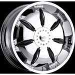 Milanni Paralyzer 455 Chrome Center Cap