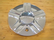 Sacchi 210 Chrome Wheel Rim Center Cap 5100770F-1