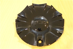 Cabo 118 Gloss Black Wheel RIm Center Cap TL1203L154-CAP Dia: 6"
