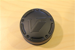 Vision Wheel 160 161 Matte Black ATV Center Cap V160D Dia. 2-3/4"