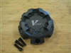 V-Rock VRock VR1 Overdrive / VR2 Diesel Flat Black Wheel Rim Center Cap