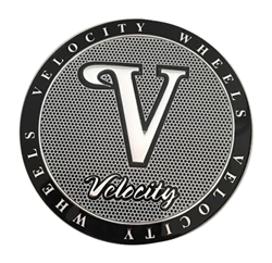 Velocity Wheels CC016-1P Chrome Wheel Center Cap