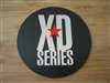 KMC XD Series Monster 778 Matte Flat Black Logo Sticker Only 3 1/16" Diameter