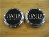Status Alloy Wheels S816 Knight Snap In Center Cap C-352 C-352+MB-083