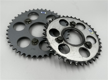 TZ125 4JT sprockets