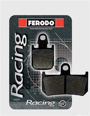 TZ125/250 Ferodo Front Brake Pads 95- Nisson 4 Pot - Carbon/Ceramic race pad set, Axial Mount Calipers, pr.