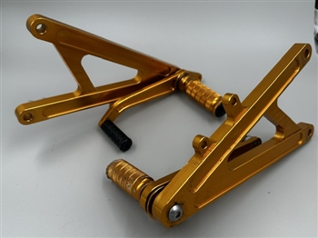 Used Gold rearsets