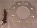 Backing plate kit for TETH039 - RS125 Talon Billet clutch Basket