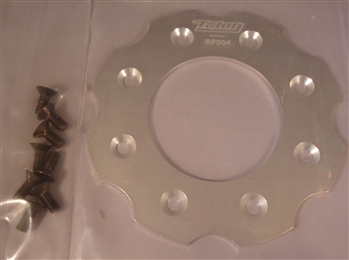 Backing plate kit for TETH039 - RS125 Talon Billet clutch Basket