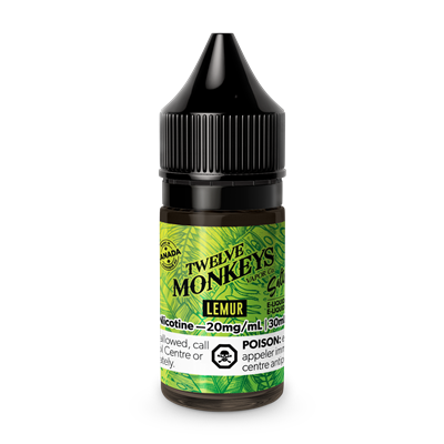 Twelve Monkeys Salts 30ml: Origins - Lemur