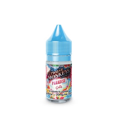 Twelve Monkeys Salts - Paradise Iced - 30ml