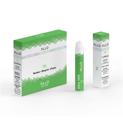 Allo Ultra 1600 Disposable - Frost 20mg