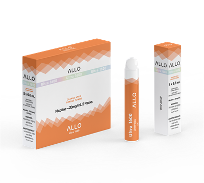 Allo Ultra 1600 Disposable - Orange Apple