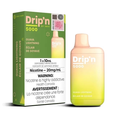 Envi - Drip'n 5000 - Guava Lightning 20mg