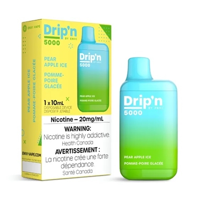 Envi - Drip'n 5000 - Pear Apple Ice  20mg