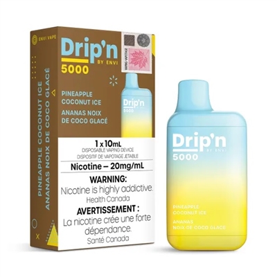 Envi - Drip'n 5000 -Pineapple Coconut Ice 20mg