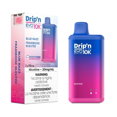 Envi Drip'n - EVO Series - 10K Disposable - Blue Razz 20MG