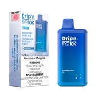 Envi Drip'n - EVO Series - 10K Disposable - Blueberry Swirl Ice 20MG