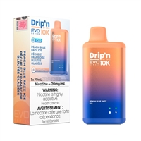 Envi Drip'n - EVO Series - 10K Disposable - Peach Blue Razz Ice 20MG